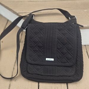 Black Vera Bradley crossbody purse